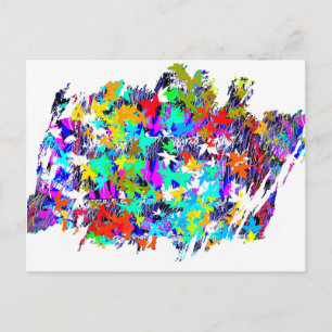 Proud Canadian Maple Leaf : An Artistic Work Postcard