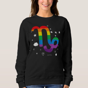 Proud Capricorn Astrology Zodiac Sign Horoscope Ra Sweatshirt