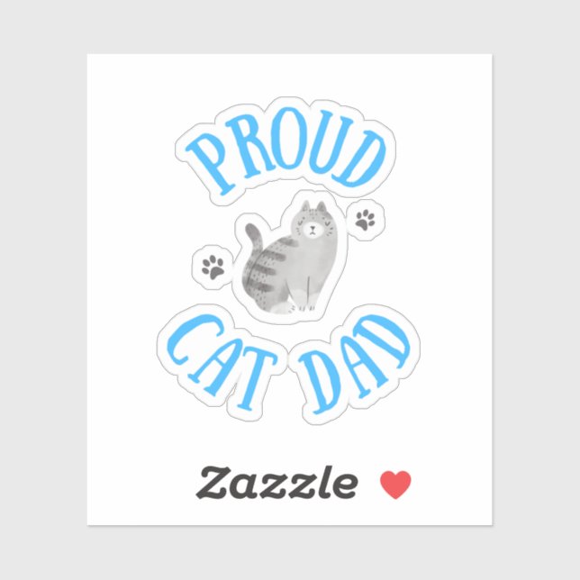 Proud Cat Dad (Sheet)