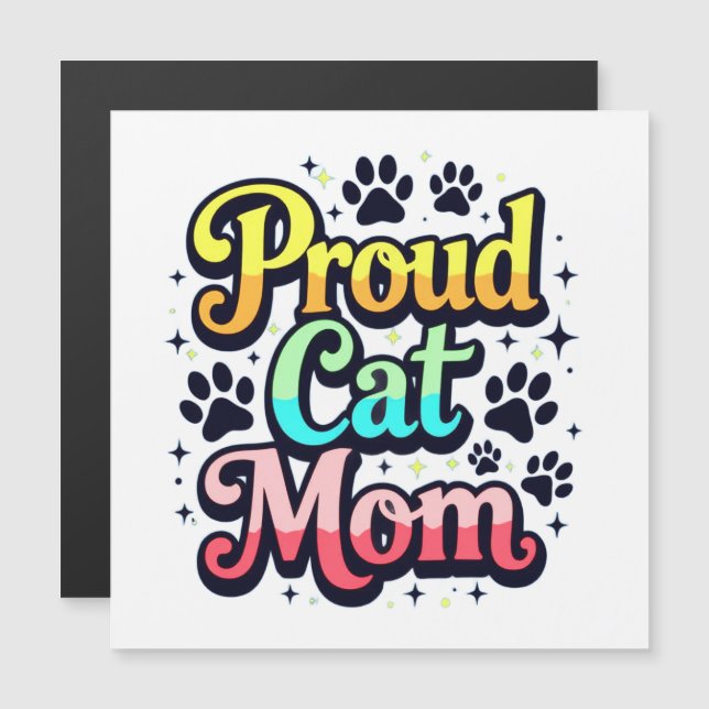 Proud Cat Mum (Front/Back)