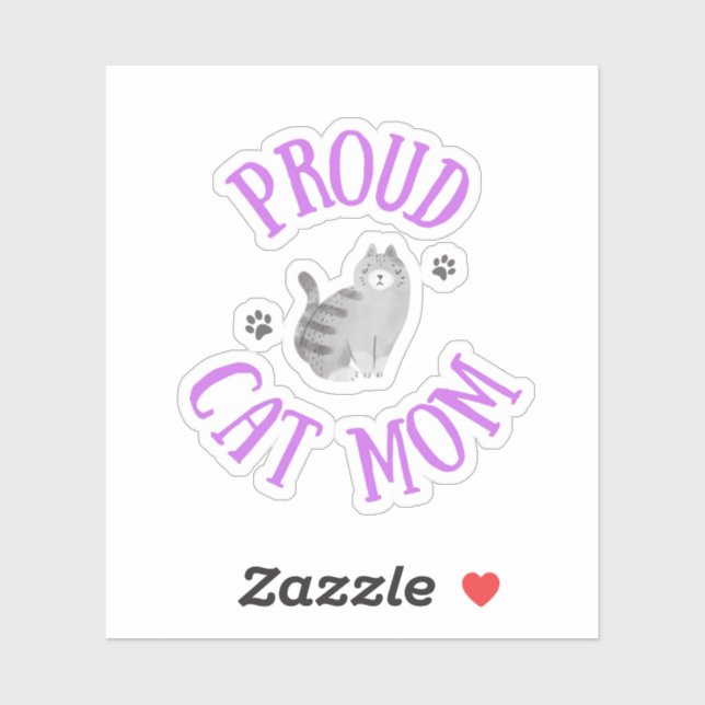 Proud Cat Mum (Sheet)