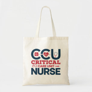 Proud CCU Nurse Tote Bag