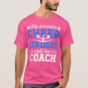 Proud Cheer Coach Cheerleader Coach Cheerleading C T-Shirt