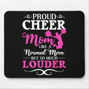 Proud Cheer Mom Cheerleading Expert Training Cheer Mouse Pad