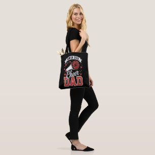 Proud Cheer Senior dad 2026 Tote Bag