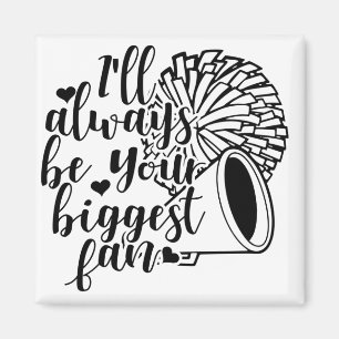 Proud cheerleader parent magnet