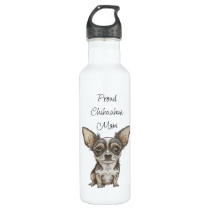 Proud Chihuahua Mum 710 Ml Water Bottle