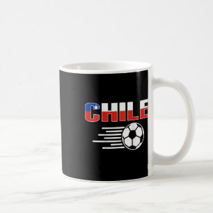 Proud Chile Soccer Lovers Jersey Pride Chilean Foo Coffee Mug