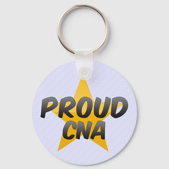 Proud Cna Key Ring (Front)