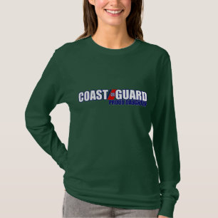 Proud Coast Guard Daughter T-Shirt