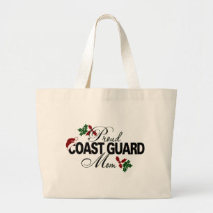 Proud Coast Guard Mum Holly Large Tote Bag