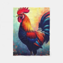 Proud Colourful Rooster