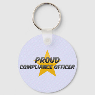 Proud Compliance Officer Key Ring