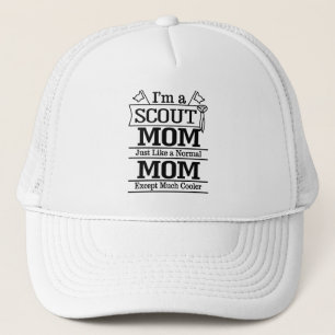 Proud Cool Scout Mum  Trucker Hat
