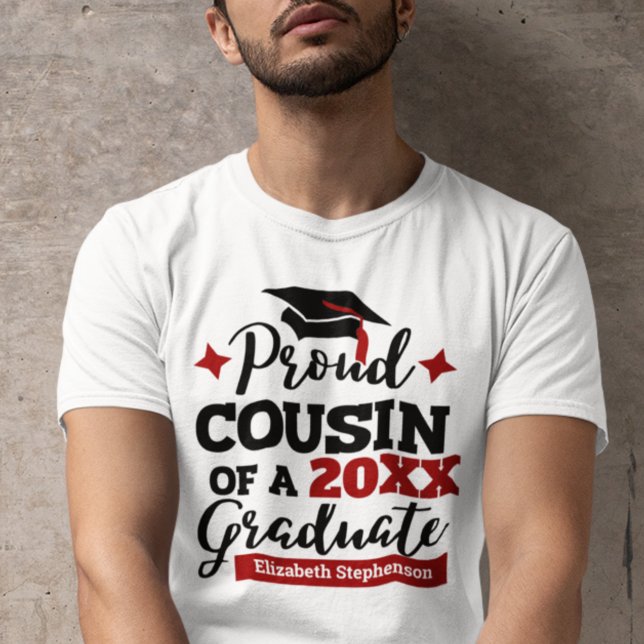 Proud Cousin of 2023 graduate family matching T-Shirt (Creator Uploaded)