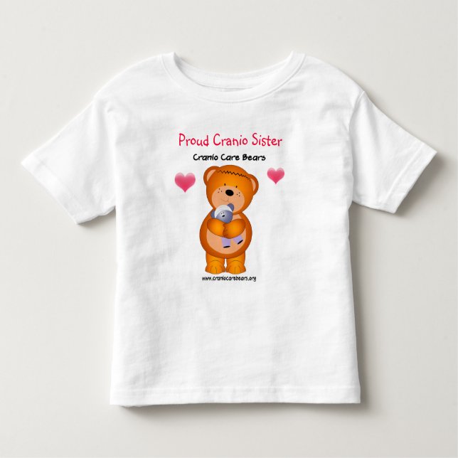 Proud Cranio Sister Toddler T-Shirt (Front)