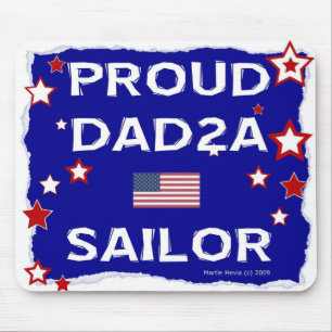 Proud DAD2A Sailor - Mousepad