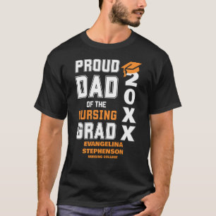 Proud Dad 2026 NURSING Grad Graduate T-Shirt