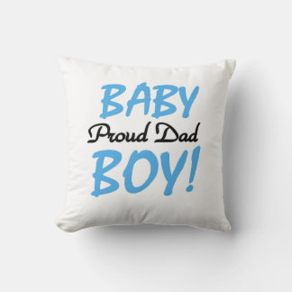 Proud Dad Baby Boy Gifts Cushion