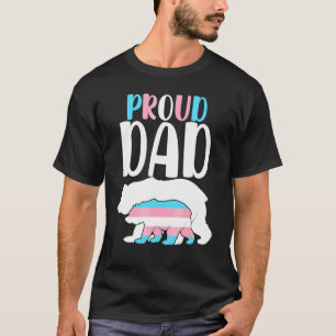 Proud Dad Bear Transgender Day Of Visibility Lgbt T-Shirt