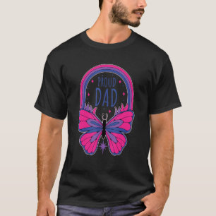 Proud Dad Bi Bisexual Pride T-Shirt
