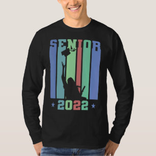 Proud Dad Of A 2022 Senior Family Graduation Senio T-Shirt