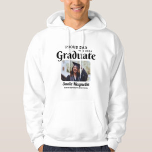 Proud Dad of a 2026 Graduate Personalised Hoodie