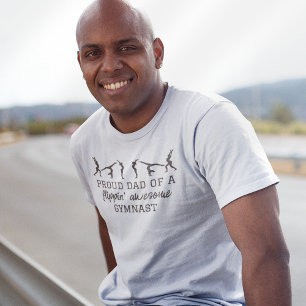 Proud Dad of a Flippin Awesome Gymnast T-Shirt