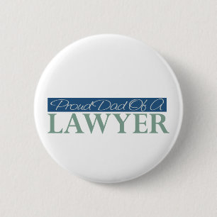 Proud Dad Of A Lawyer 6 Cm Round Badge