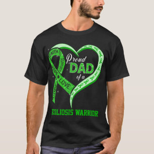Proud Dad Of A Scoliosis Warrior T-Shirt