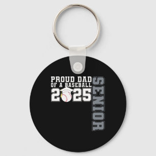 Proud Dad Of A Sell Senior 2025  Key Ring