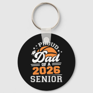 Proud Dad Of A Sketll Senior 2026 Graduation Key Ring