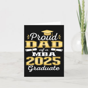 Proud Dad Of Cl Of 2025 M Graduate Grad Family  Card