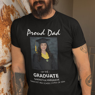 Proud Dad Of The Graduate   Photo T-Shirt
