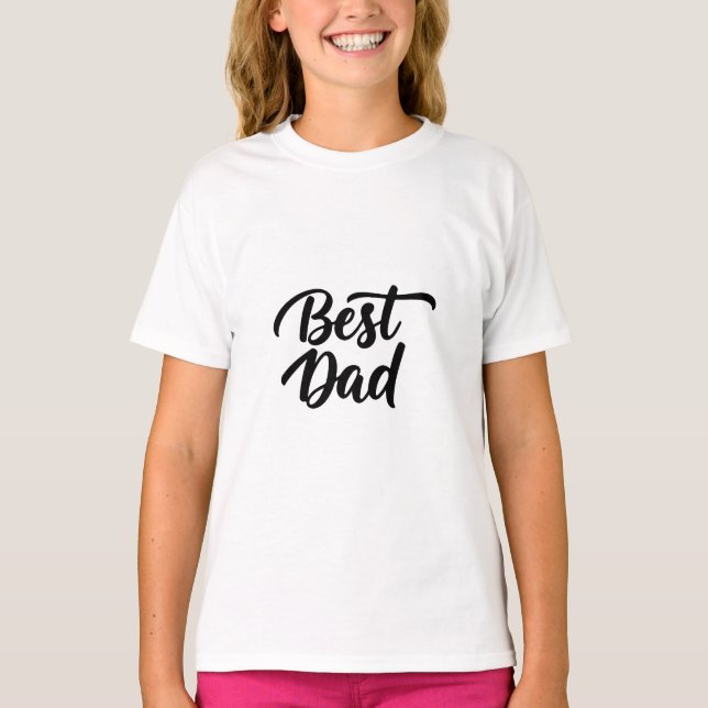 Proud Dad Retro Style Dad  T-Shirt (Front)