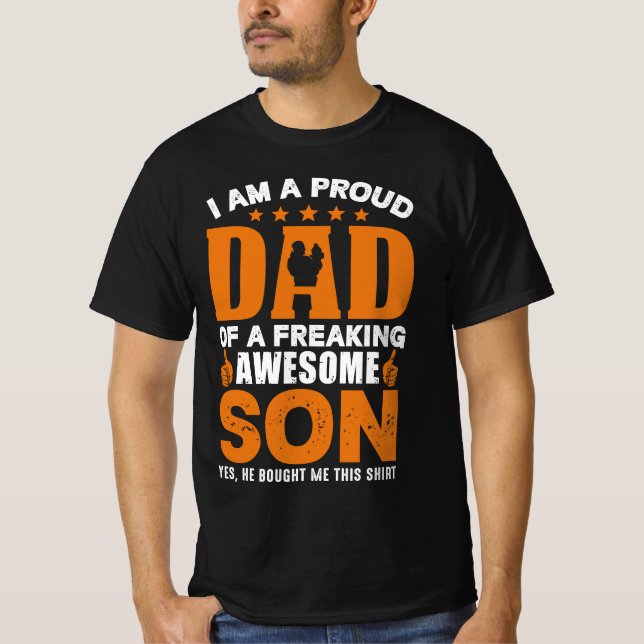 Proud Dad T-Shirt (Front)