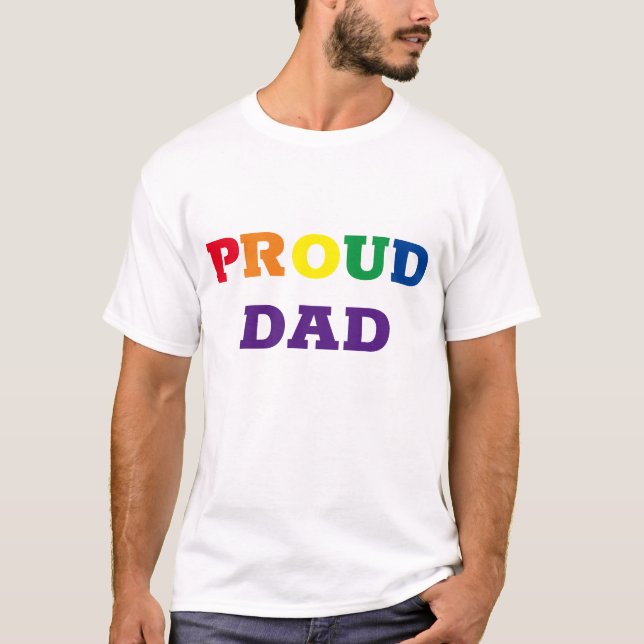 "Proud Dad" T-Shirt (Front)