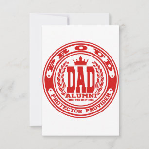 Proud Dad Thank You Card