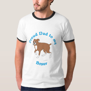 Proud Dad to a Boxer T-Shirt