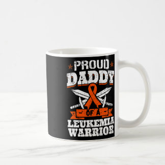 Proud Daddy Of A Leukaemia Warrior Dad Awareness B Coffee Mug