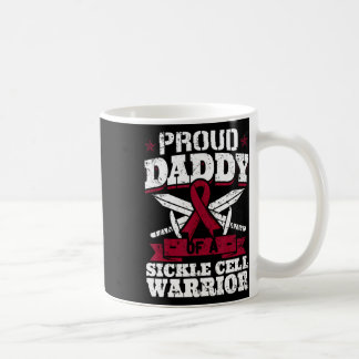 Proud Daddy Of A Sickle Cell Warrior Scd Awareness Coffee Mug