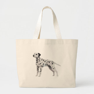 Proud Dalmatian Large Tote Bag