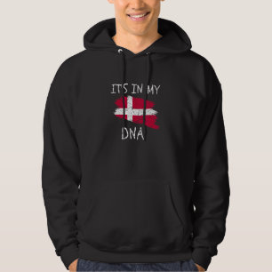 Proud Danish Pride Flag It's in my DNA Denmark Hoodie