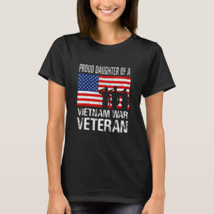 Proud Daughter of a Vietnam War Veteran Day for Fa T-Shirt