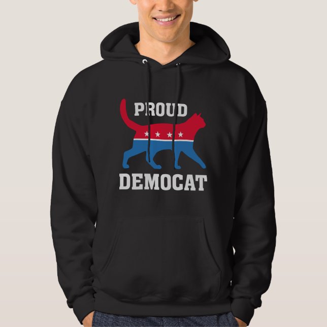 Proud Democat Hoodie (Front)