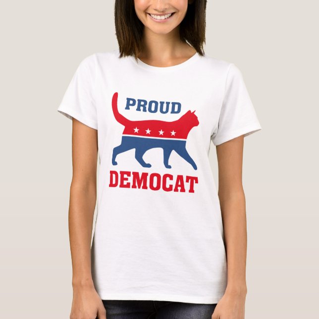 Proud Democat T-Shirt (Front)