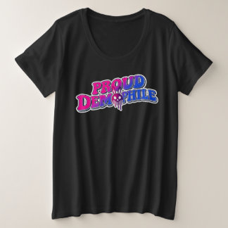 Proud Demophile Plus Size T-Shirt