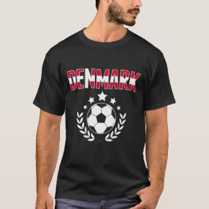 Proud Denmark Soccer Fans Jersey - Support Danish  T-Shirt