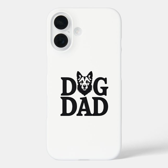 Proud Dog Dad Apparel & Accessories Case-Mate iPhone Case (Back)