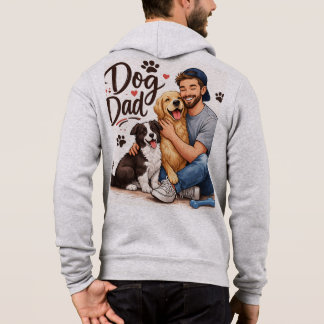 Proud Dog Dad Hoodie – Cute Dog Lover Gift for Pet